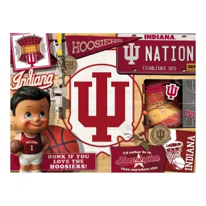 Indiana Hoosiers (950288) - 500 Pieces White Mountain