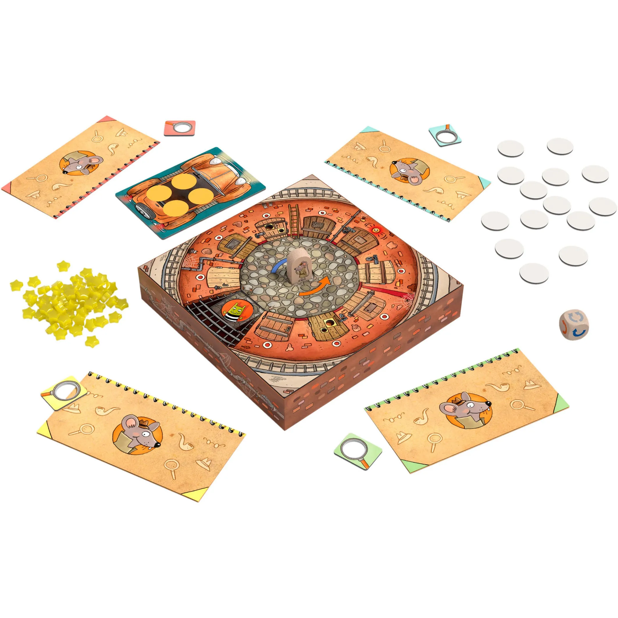 Inspector Mouse: The Great Escape Memory Skill Board Game