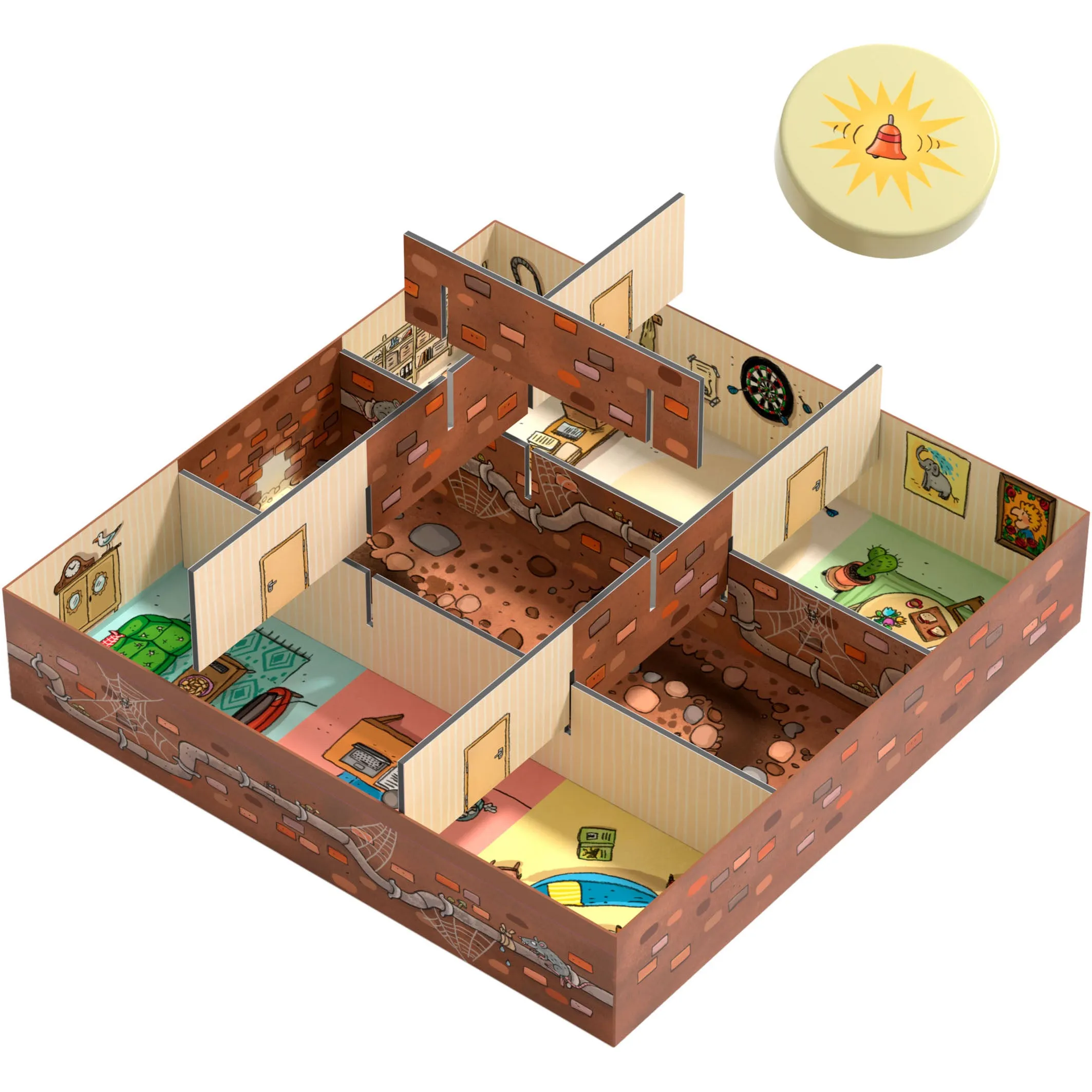 Inspector Mouse: The Great Escape Memory Skill Board Game
