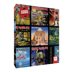 Iron Maiden 1000-Piece Jigsaw Puzzle - Classic Album Covers