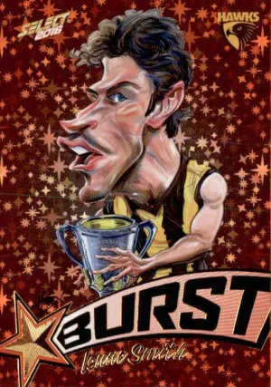 Isaac Smith, Starburst Caricatures, 2016 Select AFL Footy Stars