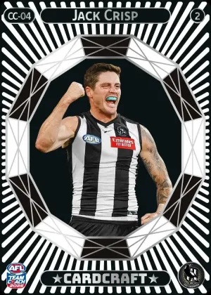 Jack Crisp, CC-04-2, Card Craft, 2025 Teamcoach AFL