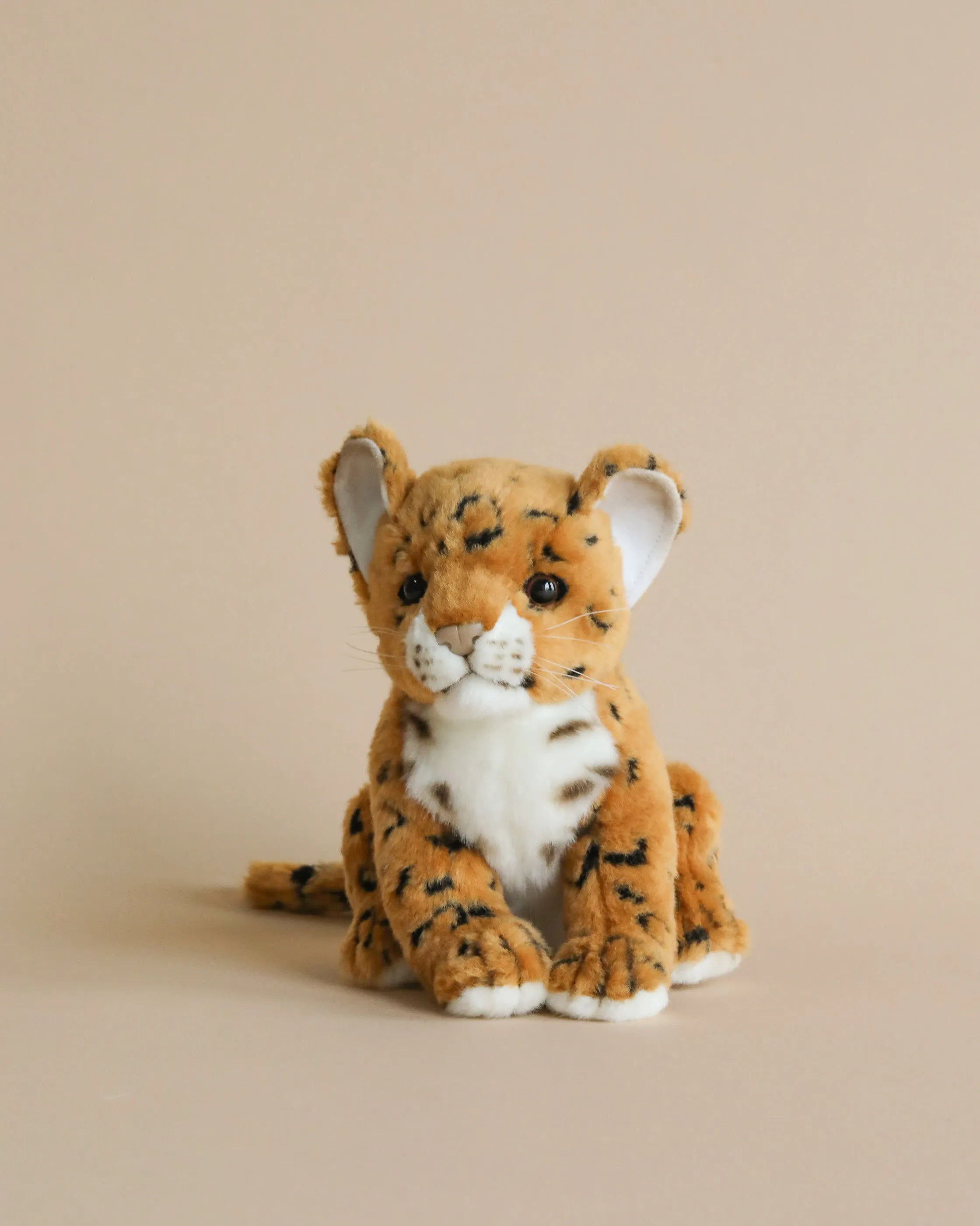 Jaguar Cub Sitting Stuffed Animal Odin Parker