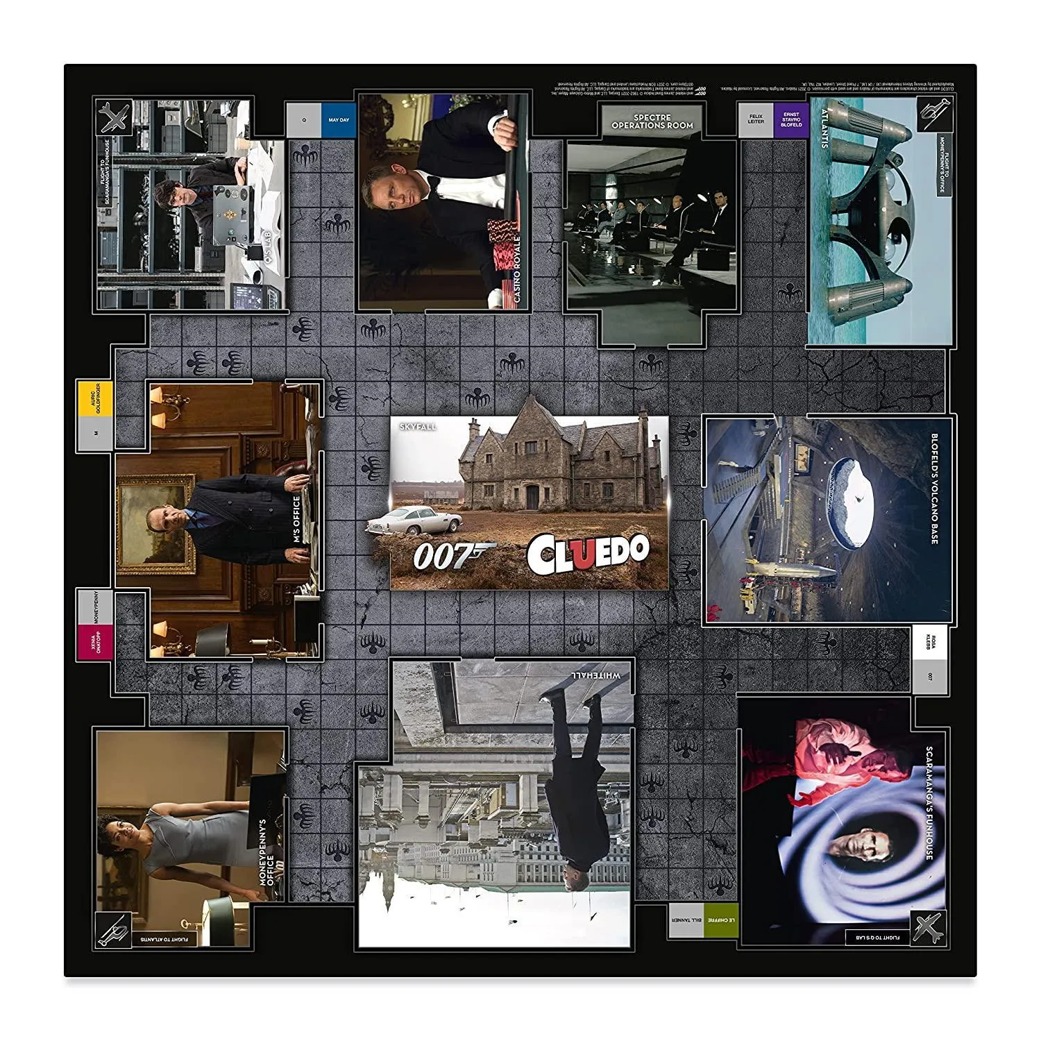 James Bond Cluedo Mystery Board Game