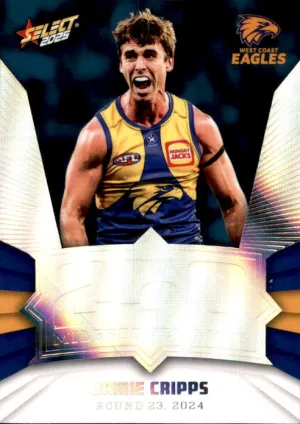 Jamie Cripps, MG100, Milestone, 2025 Select AFL Footy Stars