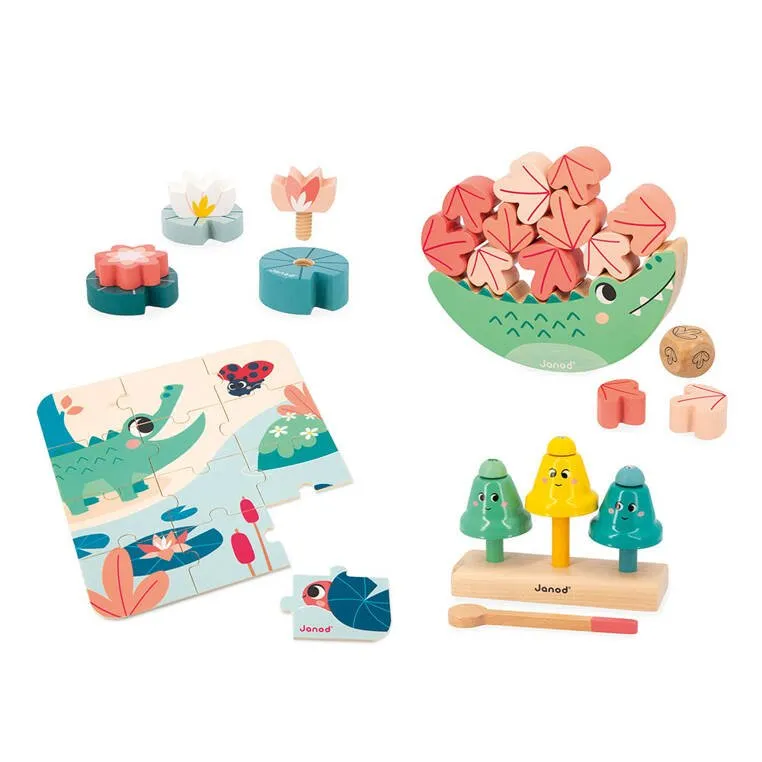 Janod: 24m Box - A collection of toys for 2 year olds!