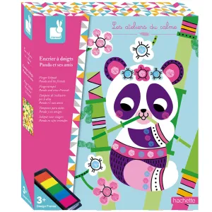Janod Finger Ink Pad Panda and His Friend