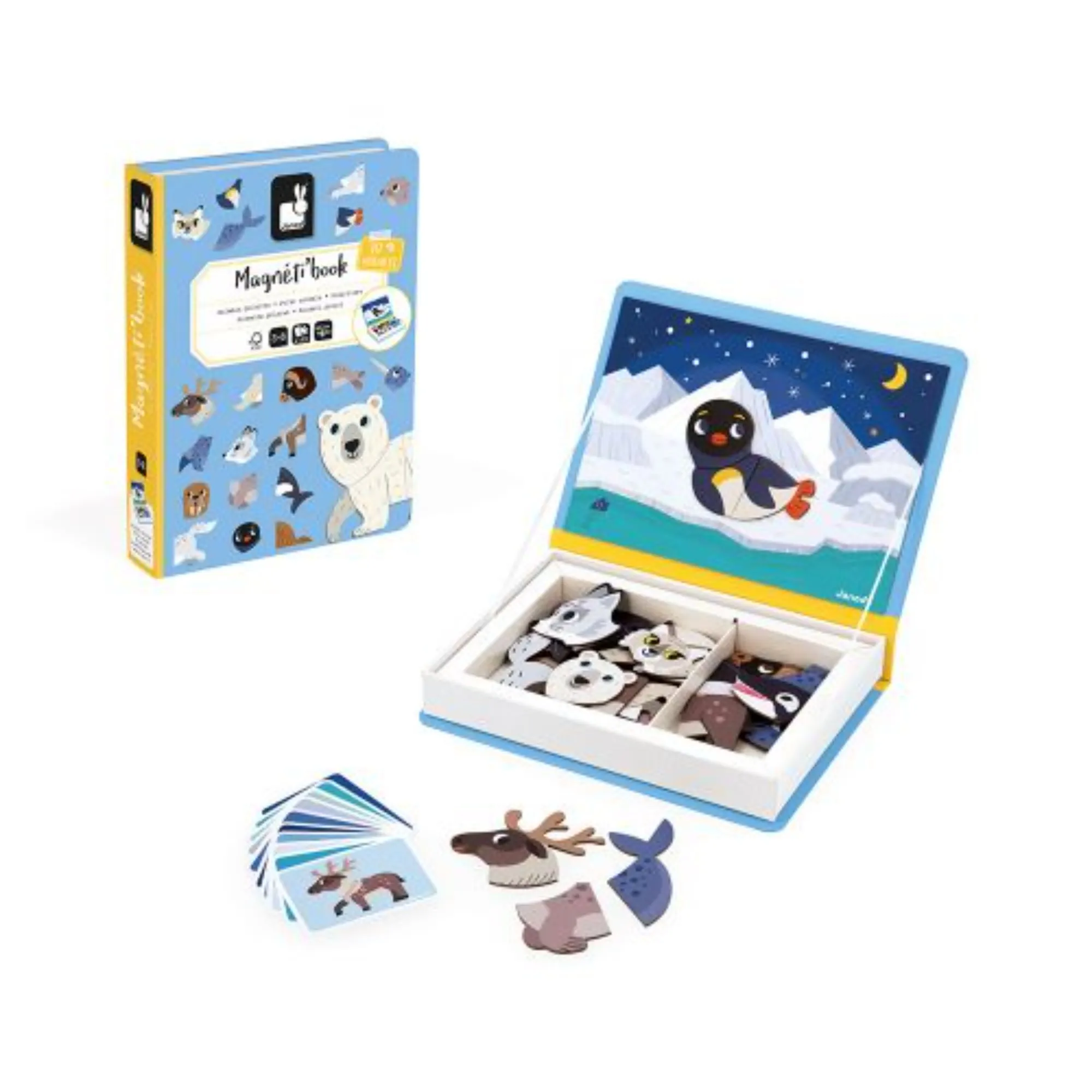 Janod Magnetibook Polar Animals