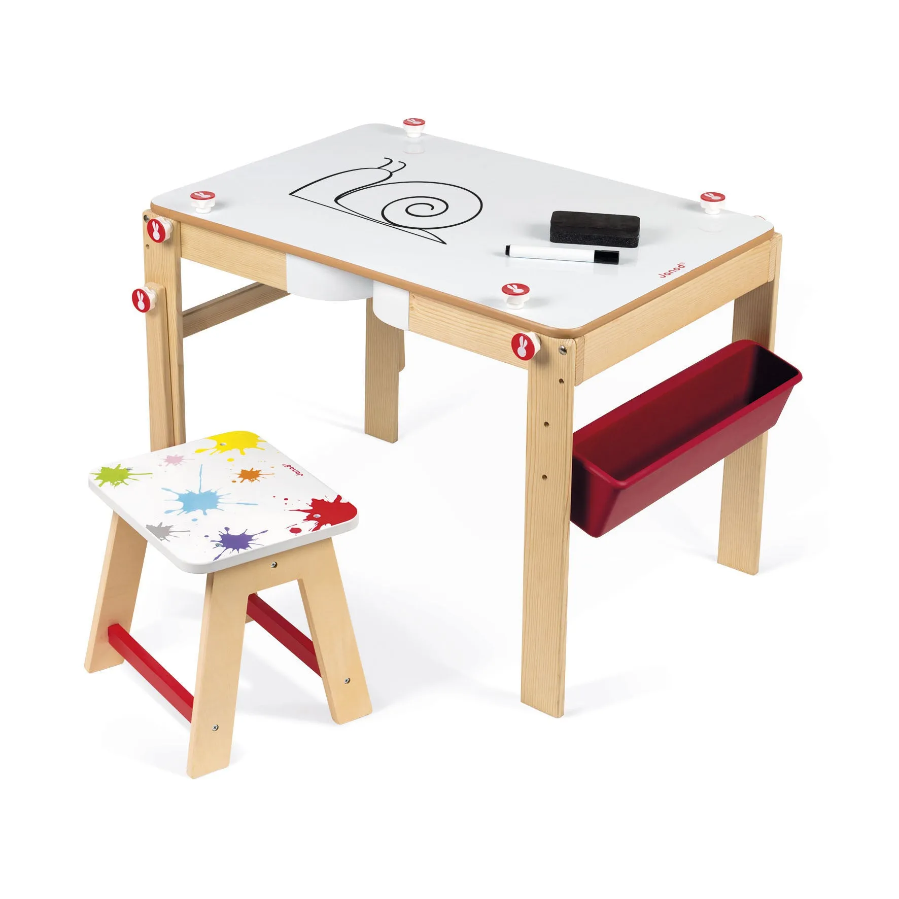 Janod Splash 2-in-1 Convertible Desk
