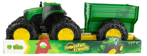 John Deere Monster Treads Tractor And Wagon
