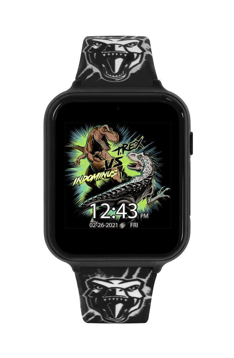 Jurassic Park Black Interactive Silicon Strap Watch