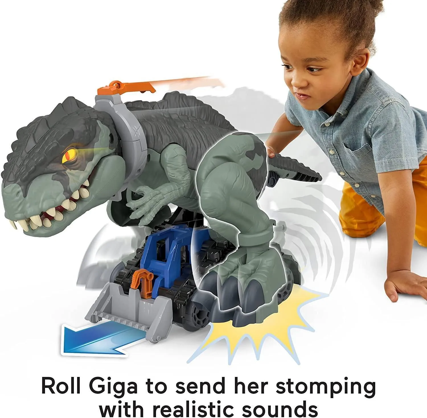 JURASSIC WORLD Dominion: Mega Stomp & Rumble Giga Dinosaur