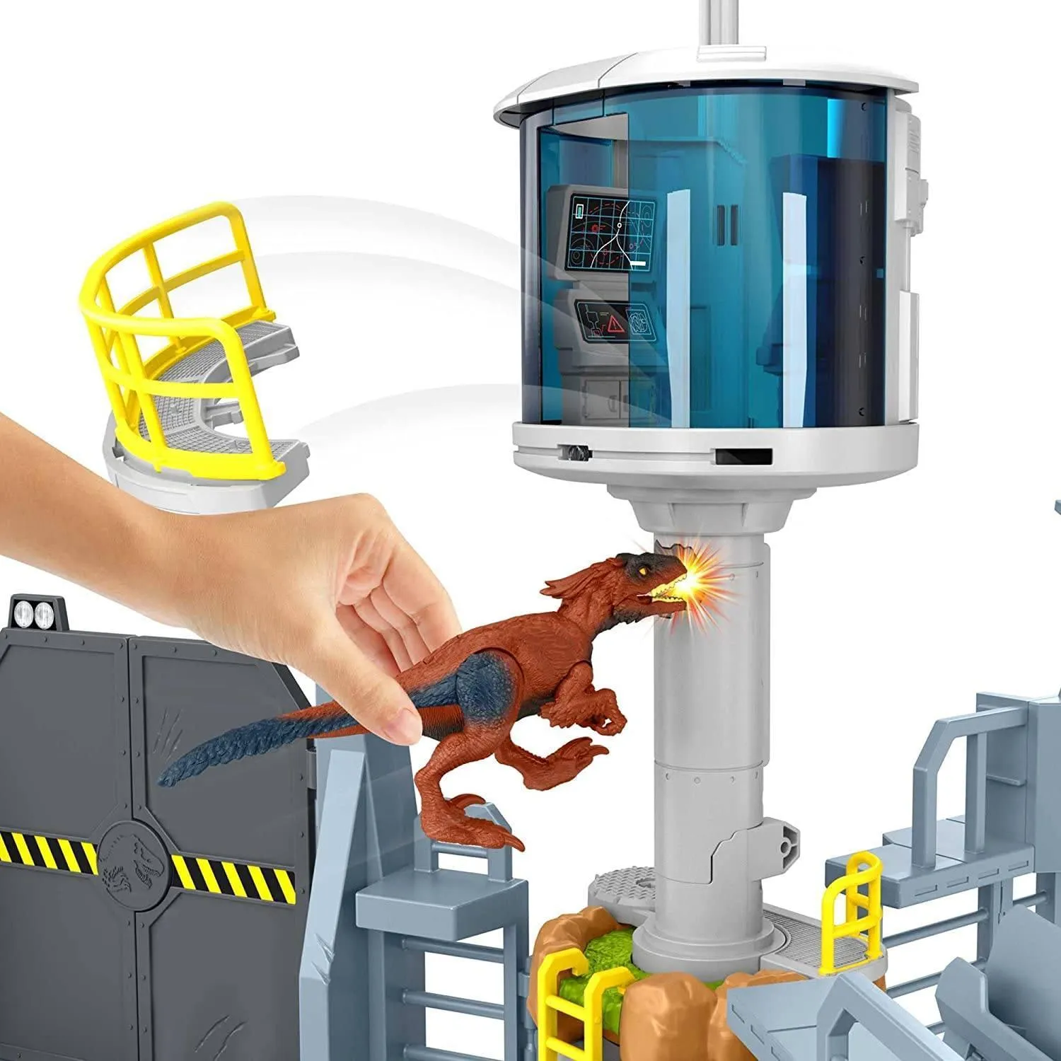 Jurassic World Dominion Outpost Chaos Dinosaur Playset