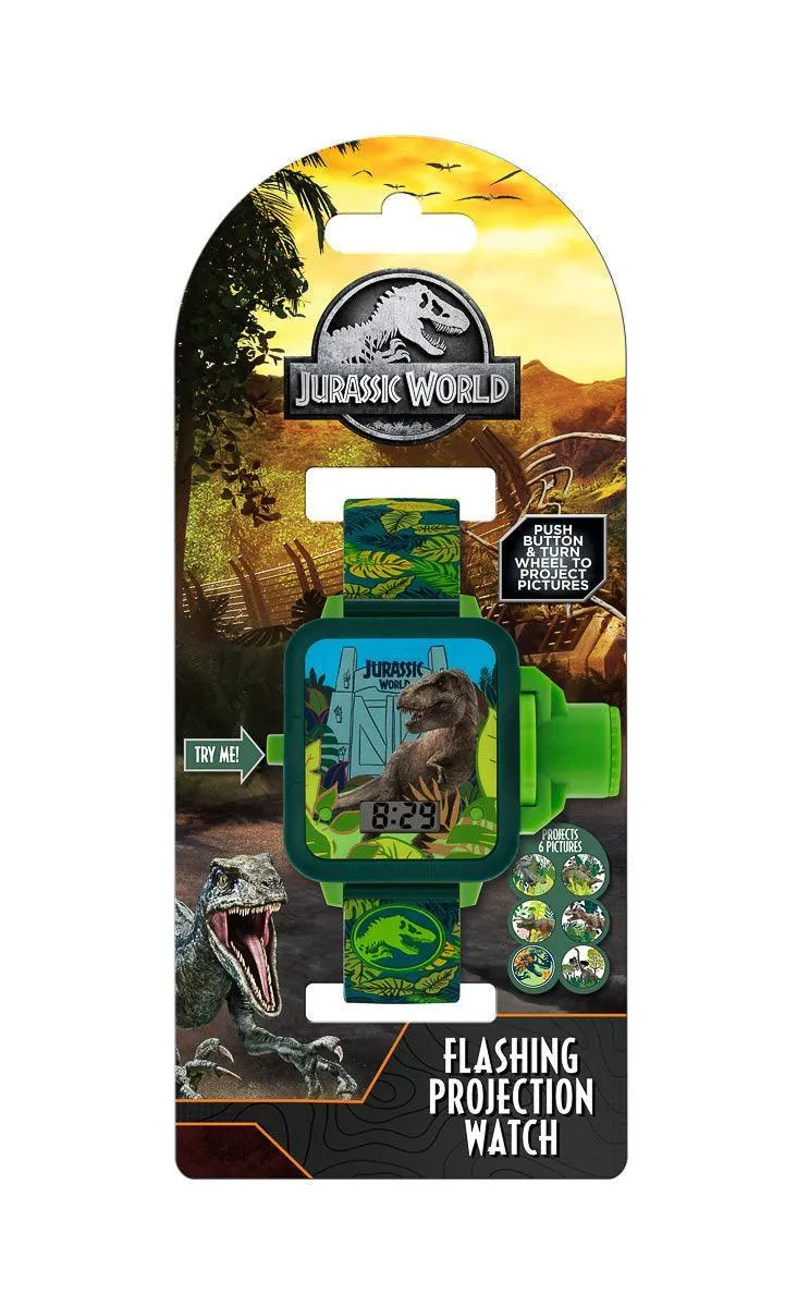 Jurassic World Green Strap Projection Watch