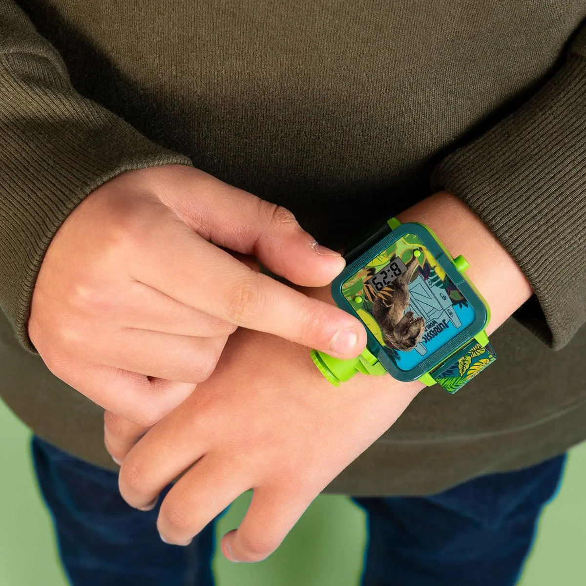 Jurassic World Green Strap Projection Watch