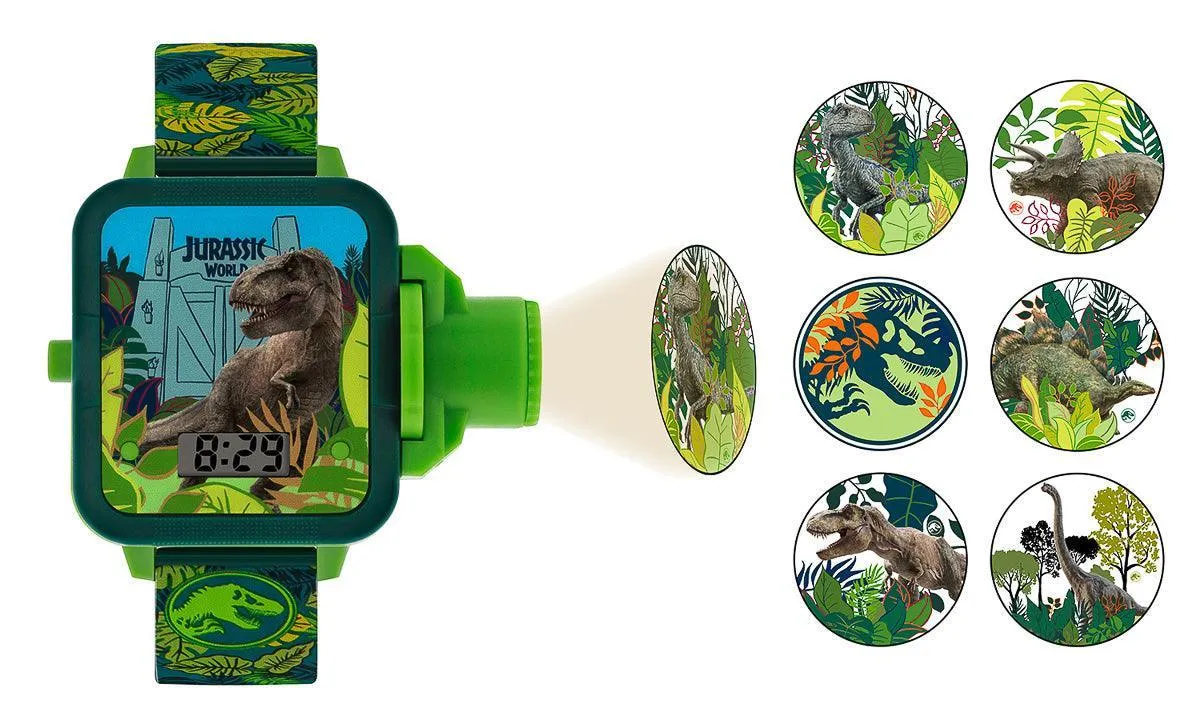 Jurassic World Green Strap Projection Watch