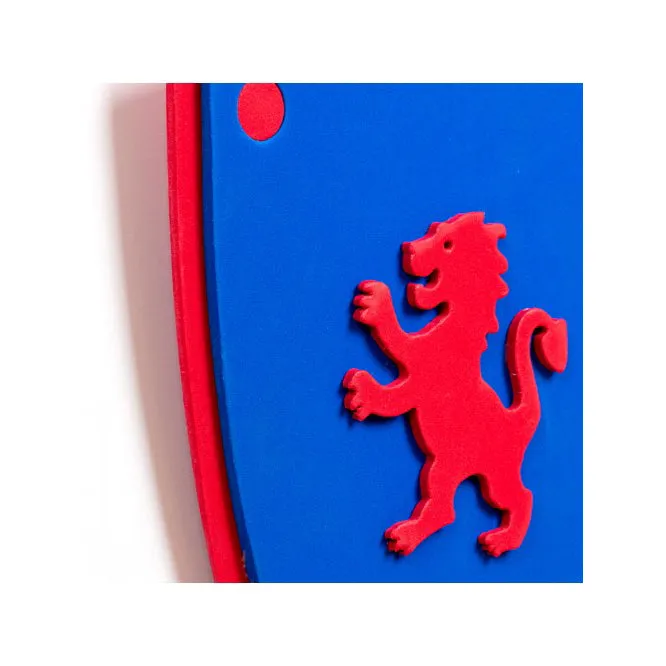Kalid Medieval Shield Softik Blue S Lion