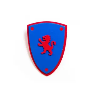 Kalid Medieval Shield Softik Blue S Lion