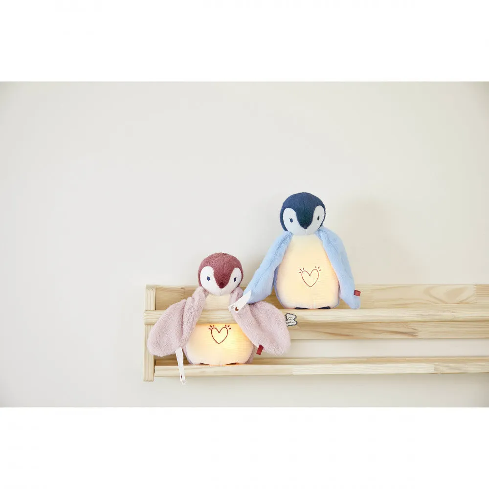 Kaloo Nightlight Plush Penguin Pink