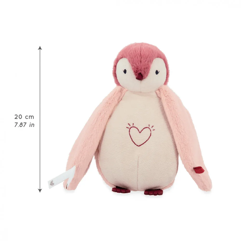 Kaloo Nightlight Plush Penguin Pink