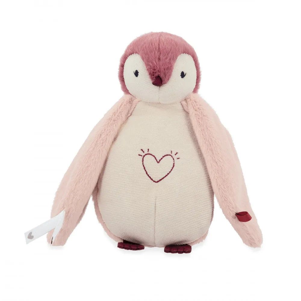 Kaloo Nightlight Plush Penguin Pink