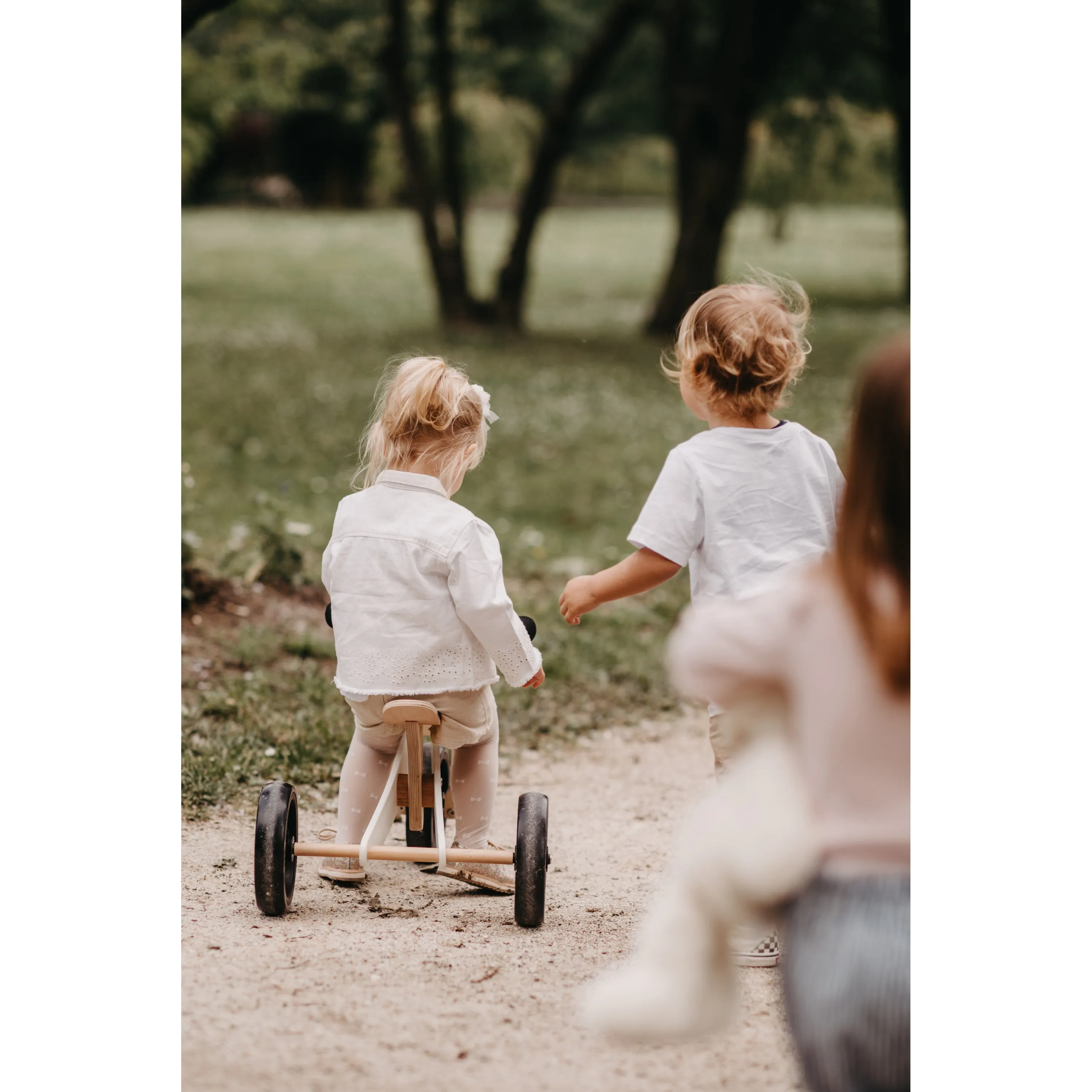 Kinderfeets 2-in-1 Tiny Tot Plus Tricycle & Balance Bike - White