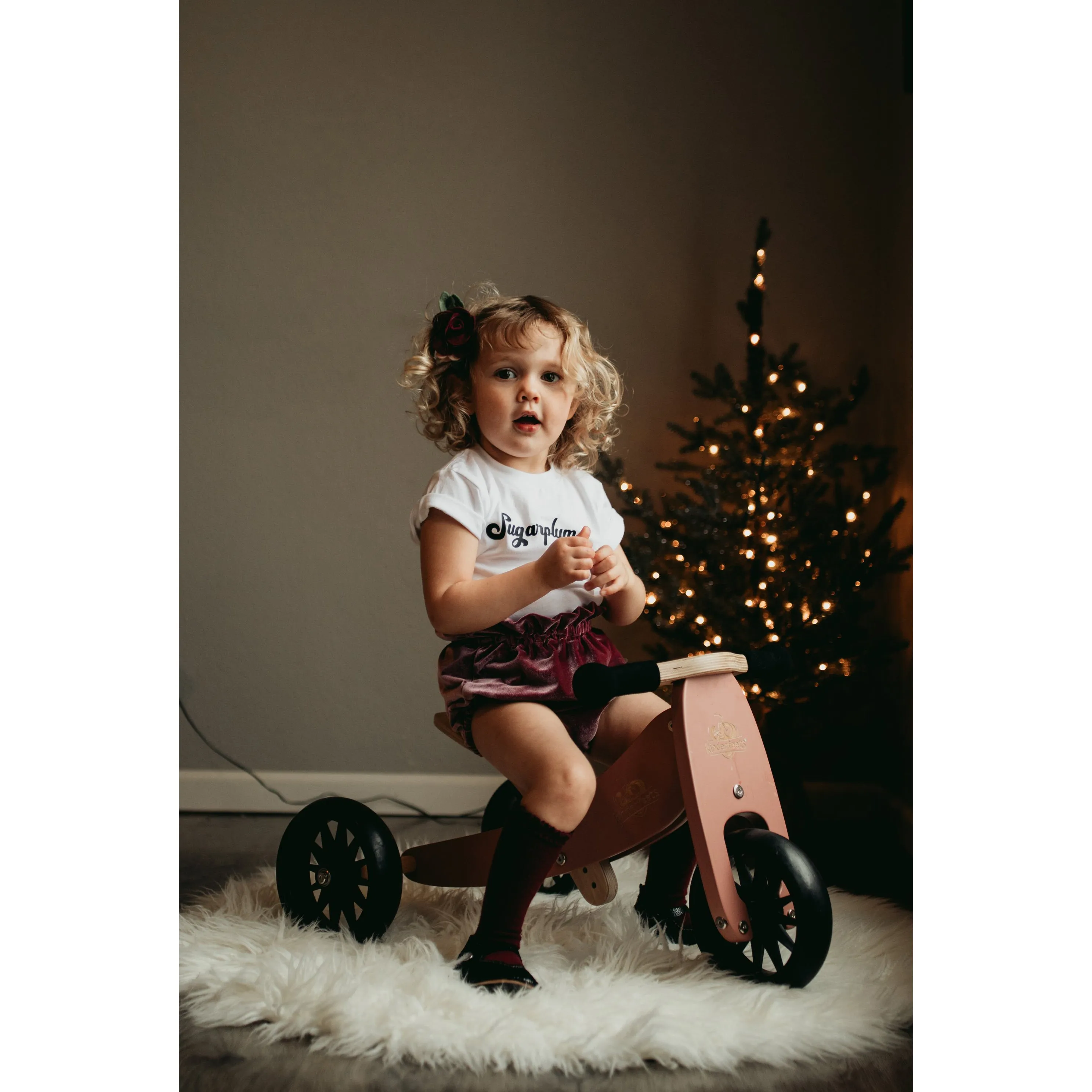 Kinderfeets 2-in-1 Tiny Tot Tricycle & Balance Bike - Coral