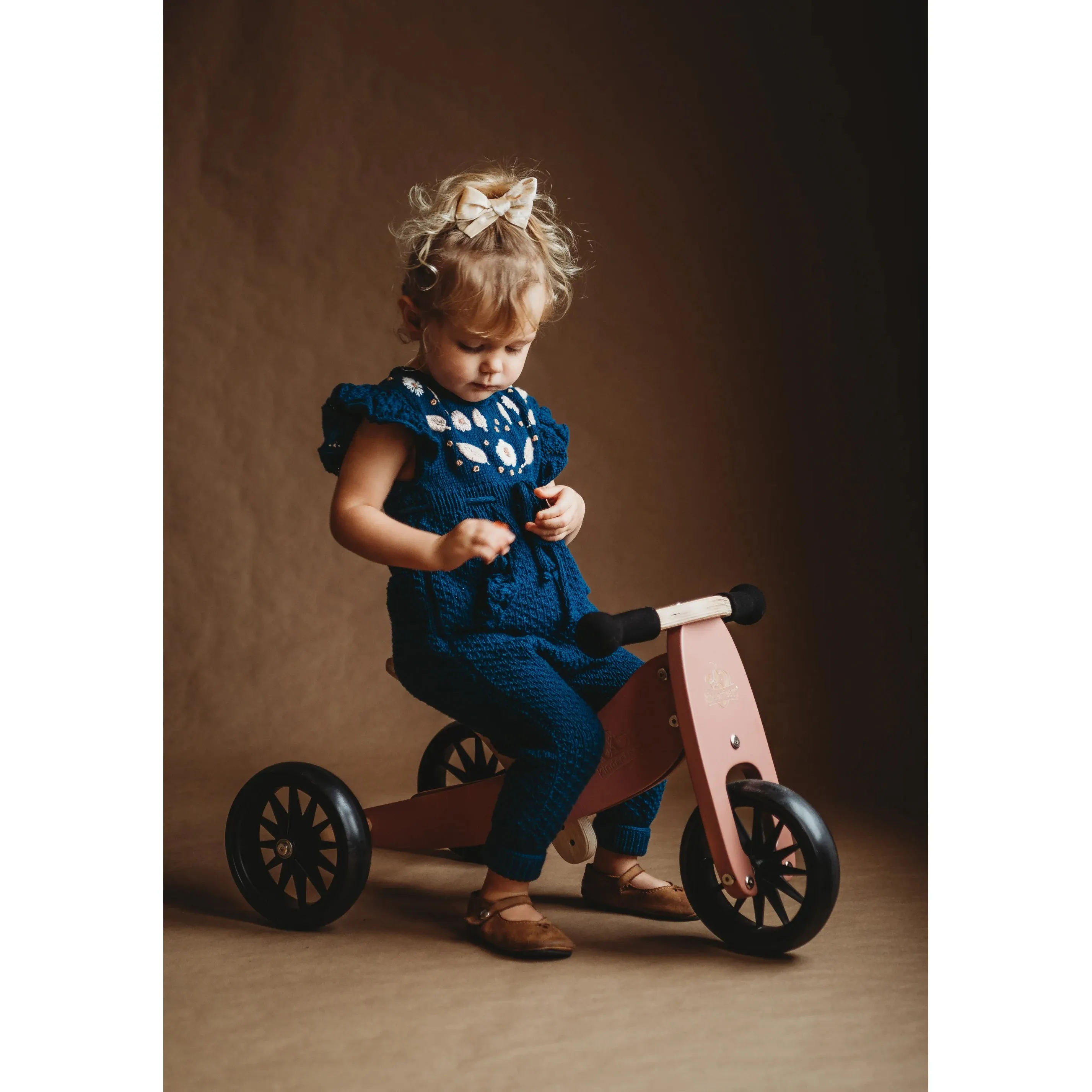 Kinderfeets 2-in-1 Tiny Tot Tricycle & Balance Bike - Coral