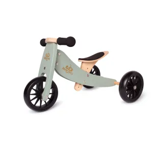 Kinderfeets 2-in-1 Tiny Tot Tricycle & Balance Bike - Sage