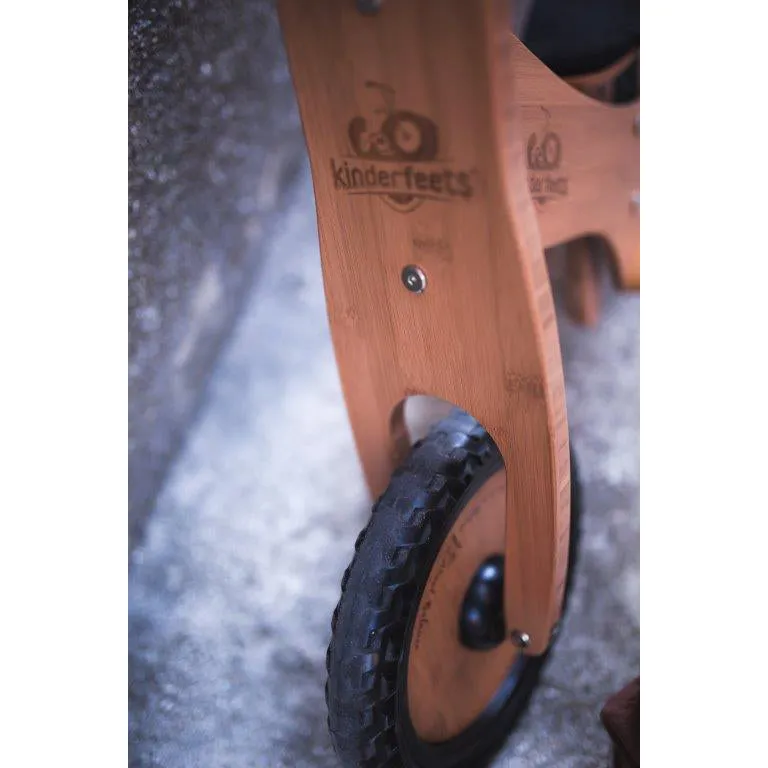 Kinderfeets Balance Bike - Bamboo 84x35.6x55cm