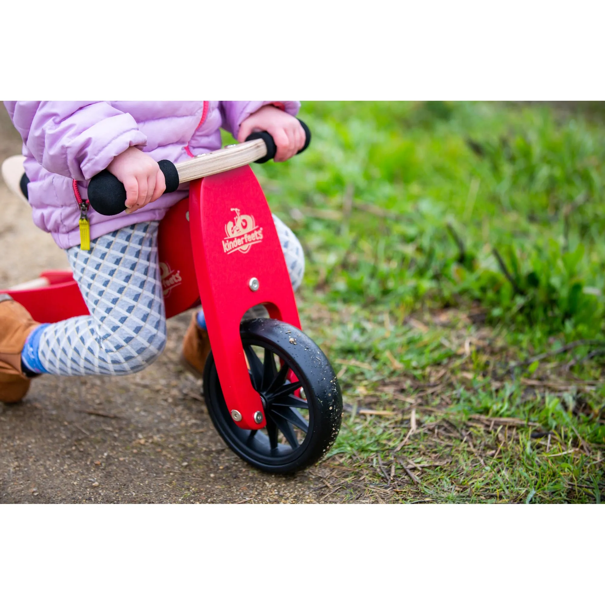 Kinderfeets Tiny Tot - Cherry Red 62x33x38cm