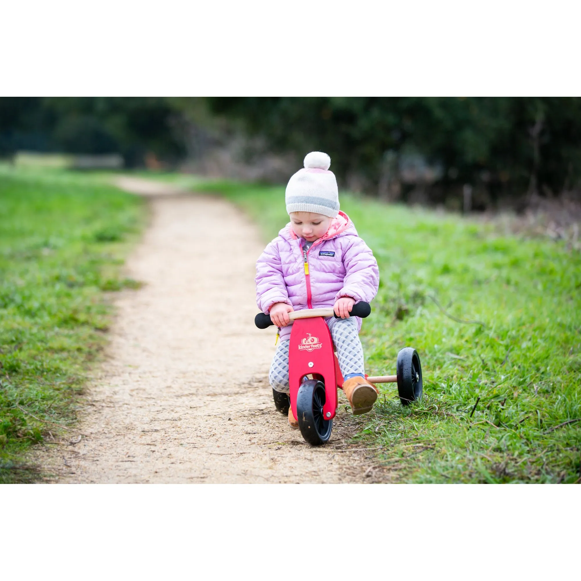 Kinderfeets Tiny Tot - Cherry Red 62x33x38cm