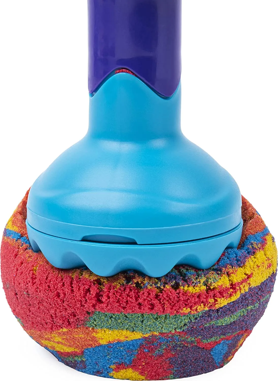Kinetic Sand Rainbow Mix Set with 3 Colours of Kinetic Sand (382g)