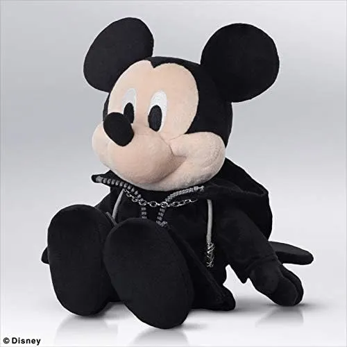 King Mickey Mouse Plush - Kingdom Hearts Collectible for Ages 14 