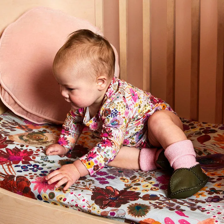 Kip and Co | Fitted Sheet | Cot | Field of Dreams