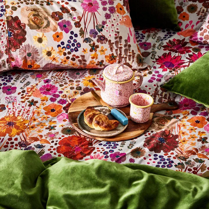 Kip and Co | Flat Sheet | Double | Field of Dreams