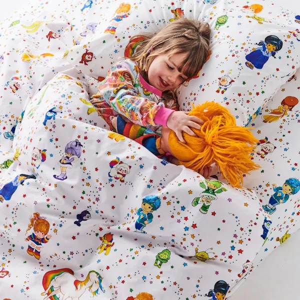 Kip and Co x Rainbow Brite | Star Shower Organic Cotton Quilt Cover