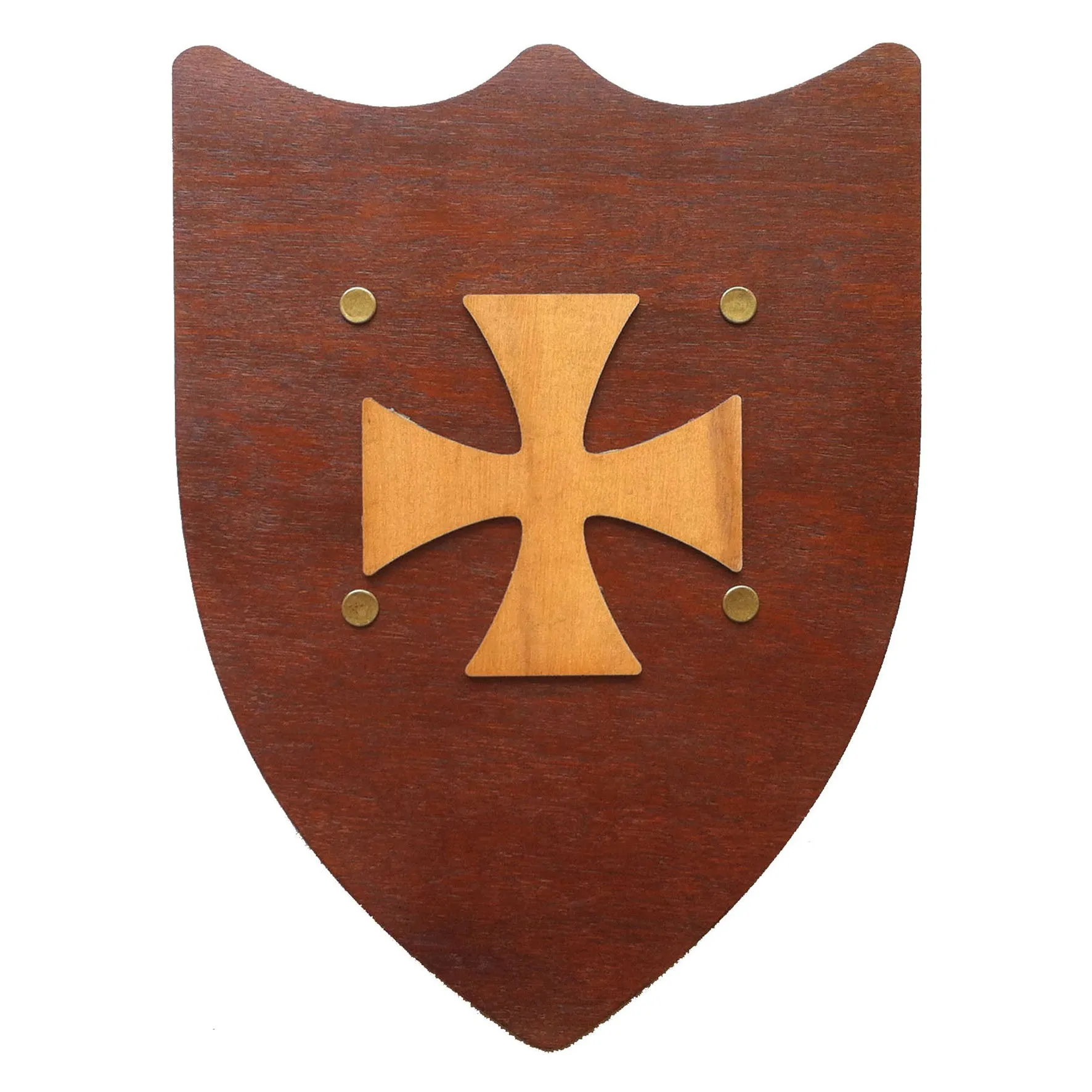 Klid Medieval Shield Rustik Templar Cross