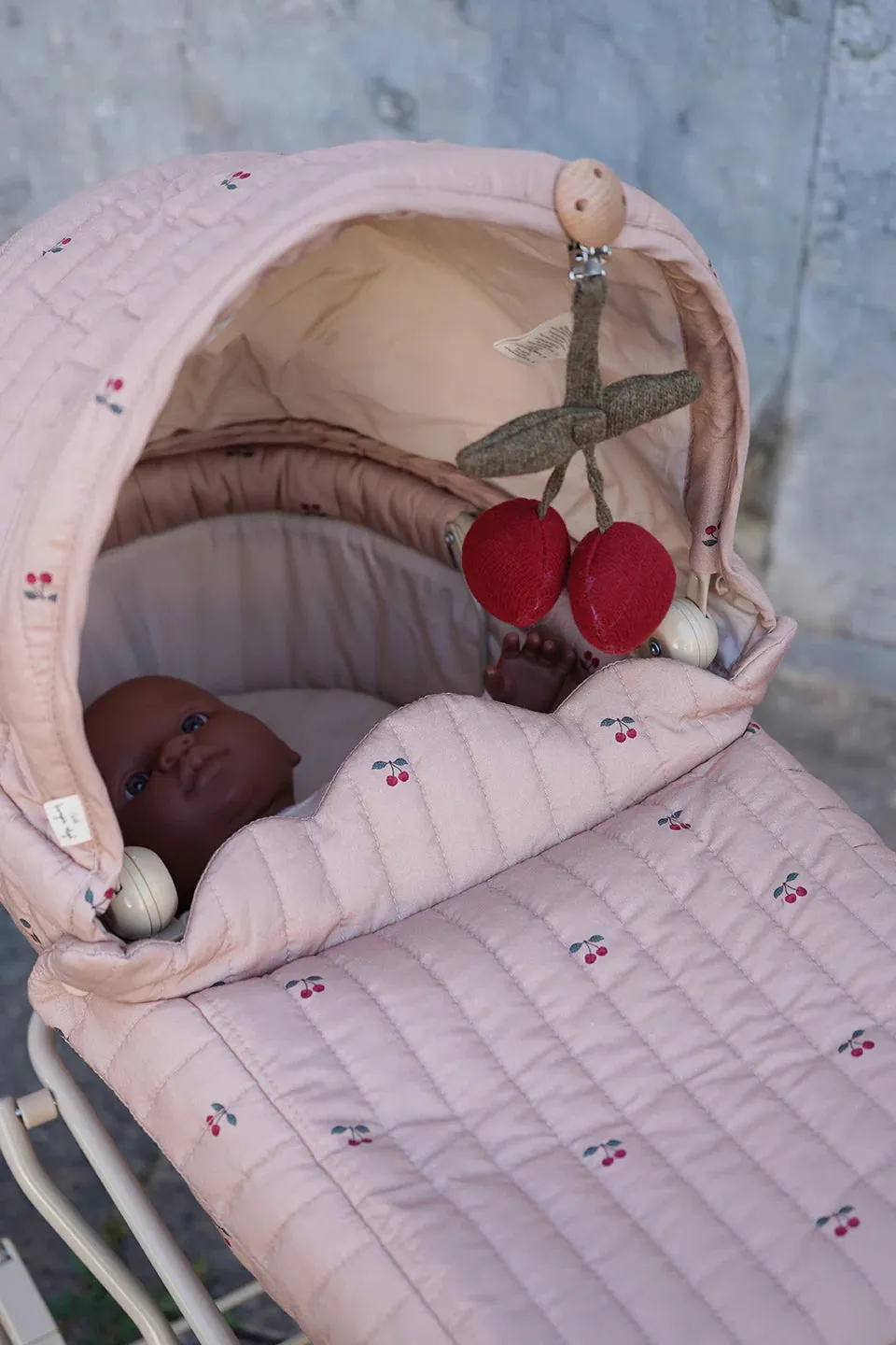 Konges Sloejd Doll Pram - Cherry Blush Odin Parker