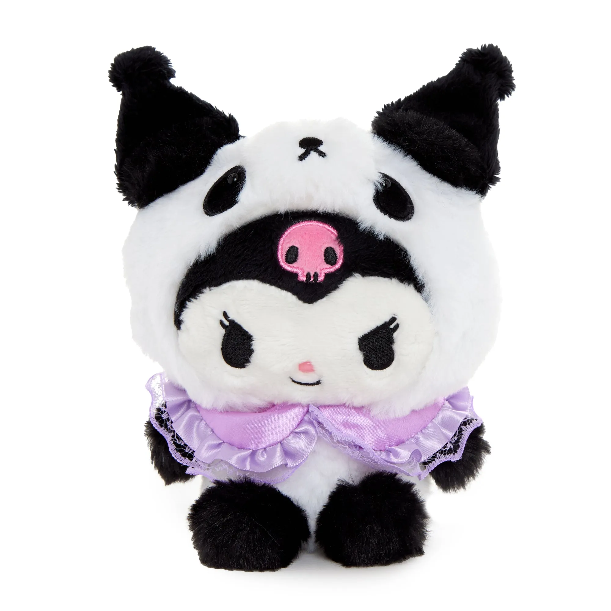 Kuromi 6" Panda Bean Doll Plush SANRIO