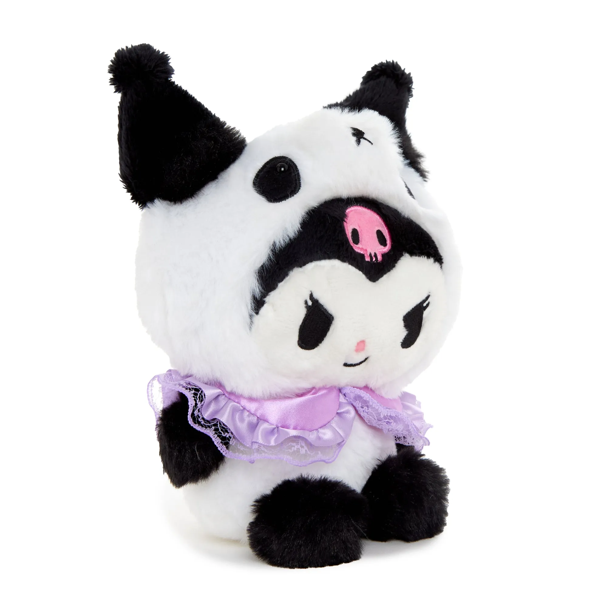 Kuromi 6" Panda Bean Doll Plush SANRIO