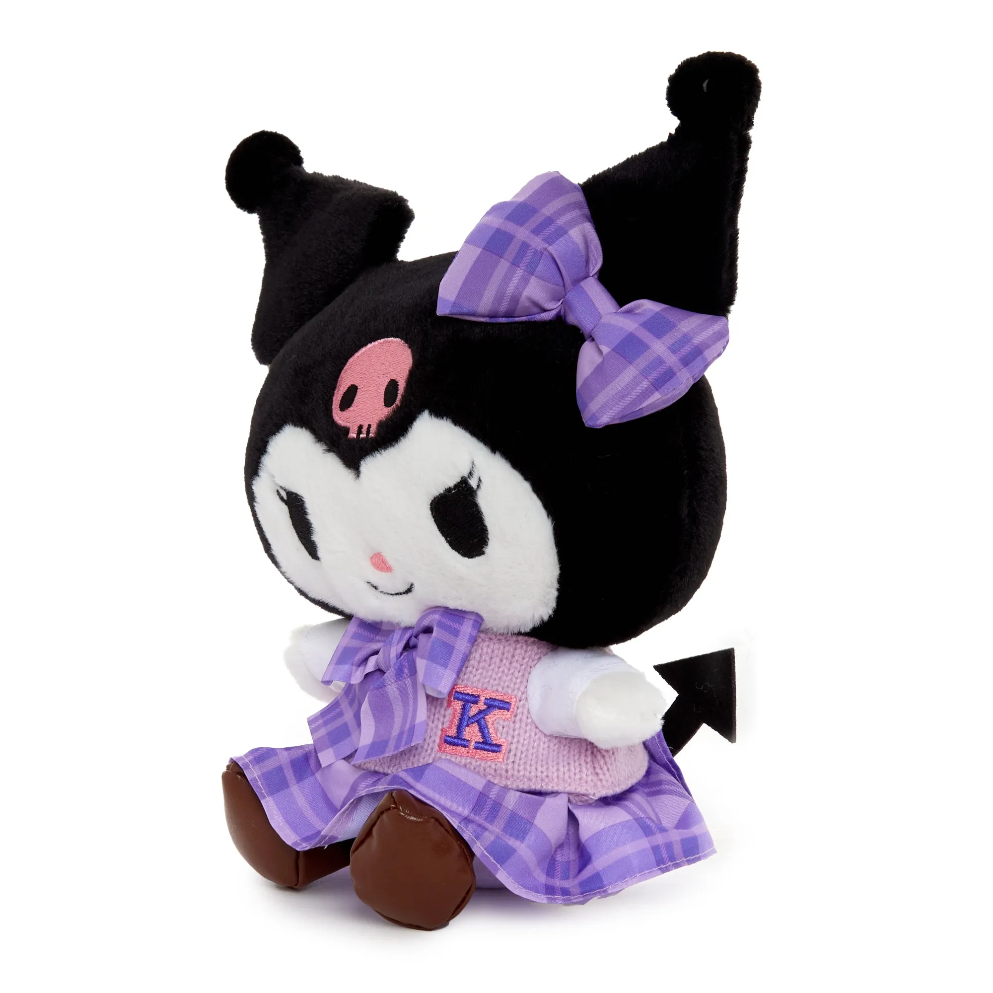 Kuromi 8" Plush (Uniform Series) SANRIO