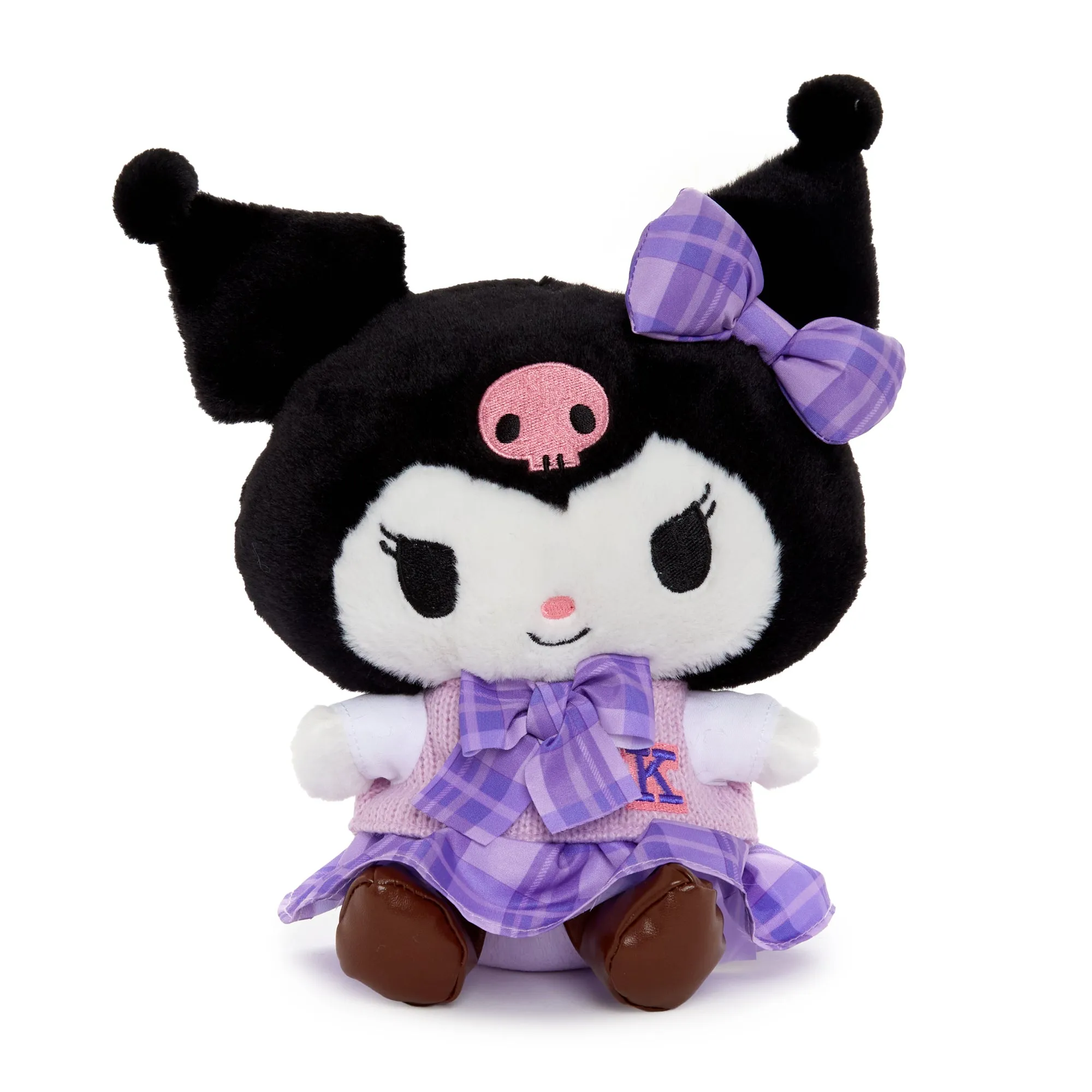 Kuromi 8" Plush (Uniform Series) SANRIO