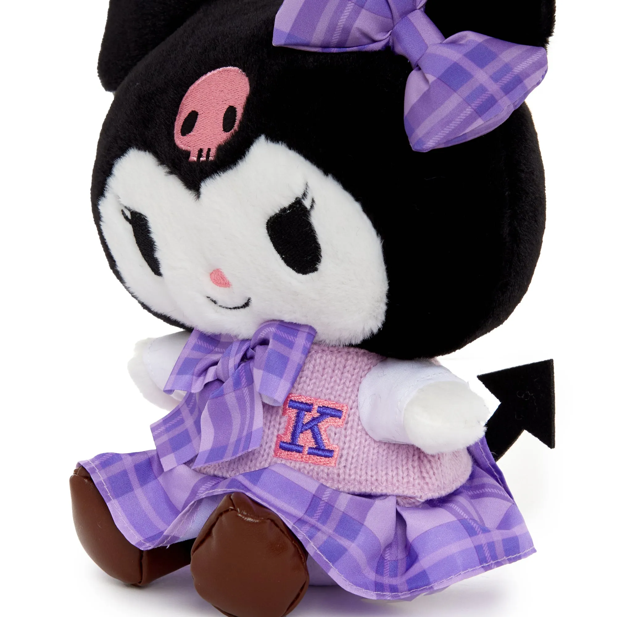 Kuromi 8" Plush (Uniform Series) SANRIO