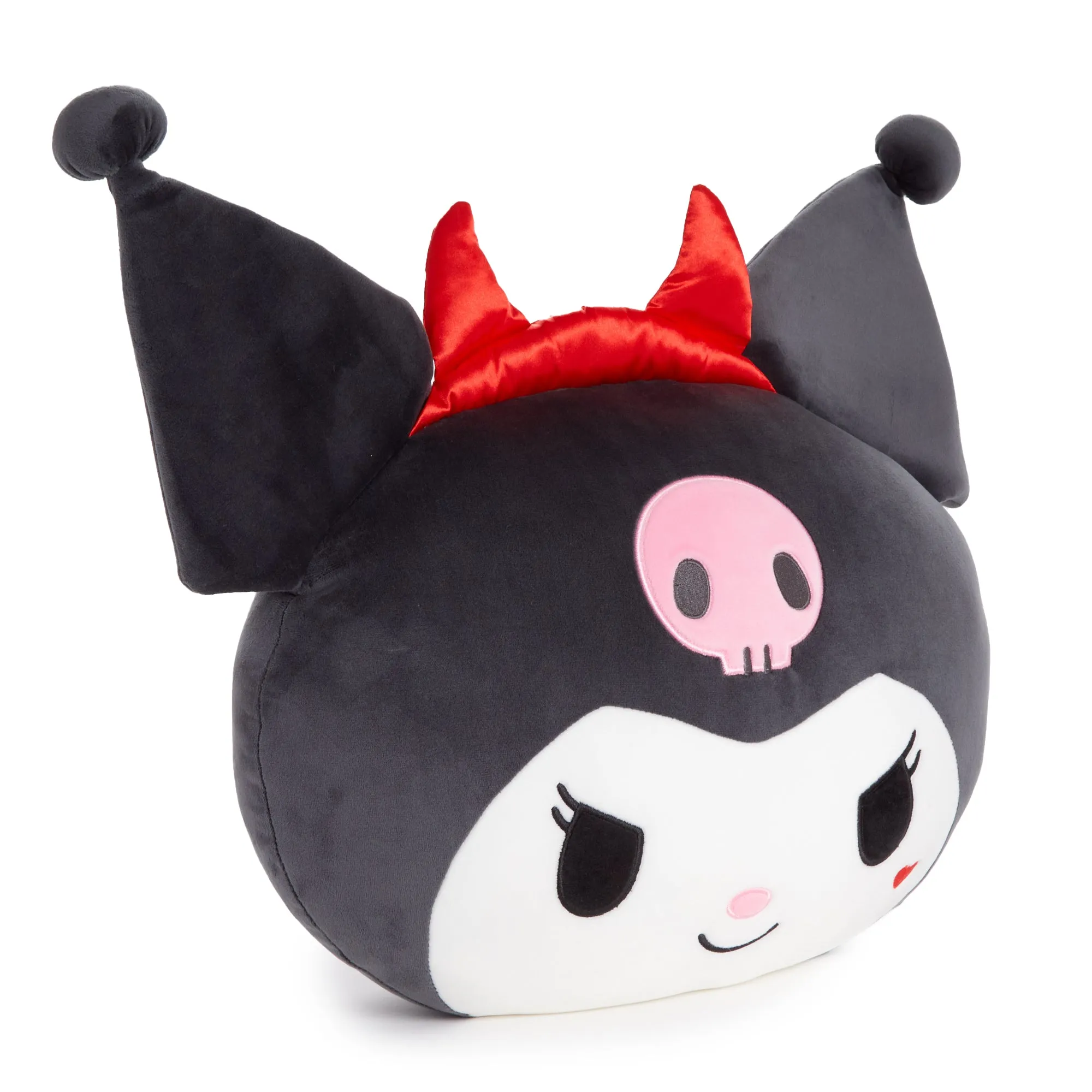Kuromi Face Plush (Strawberry Treat Series) SANRIO
