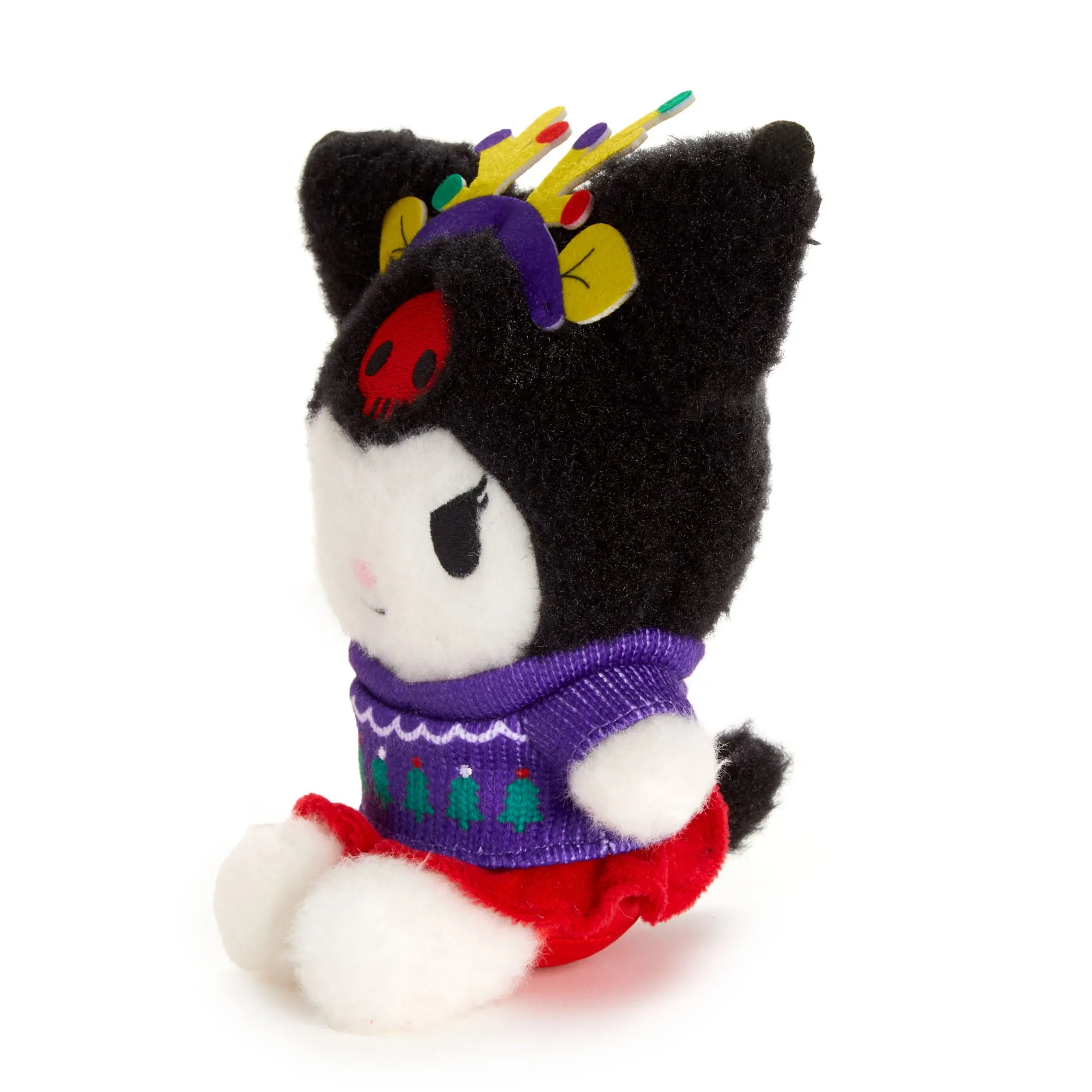 Kuromi Fuzzy Plush (Sweater Weather Series) SANRIO