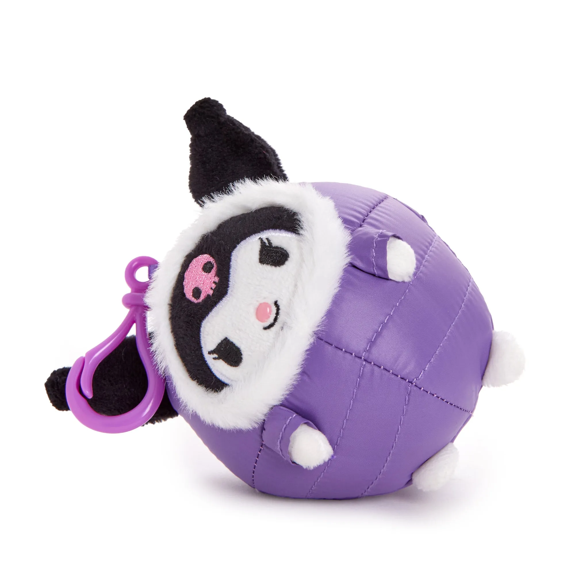 Kuromi Mascot Clip (Winter Puffer Series) SANRIO