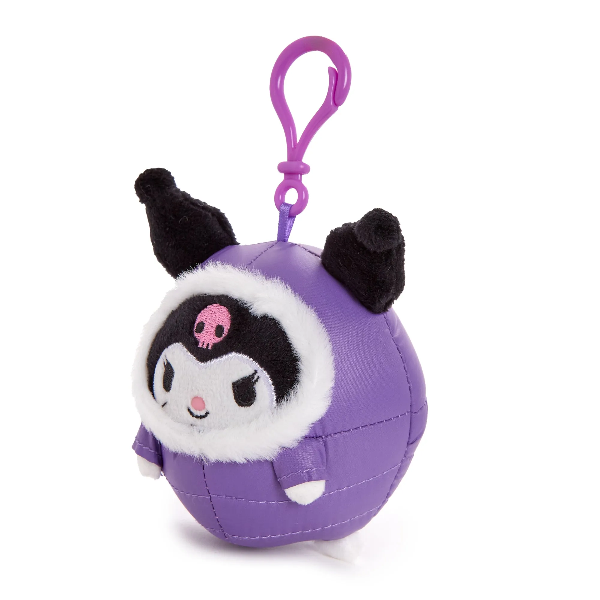 Kuromi Mascot Clip (Winter Puffer Series) SANRIO
