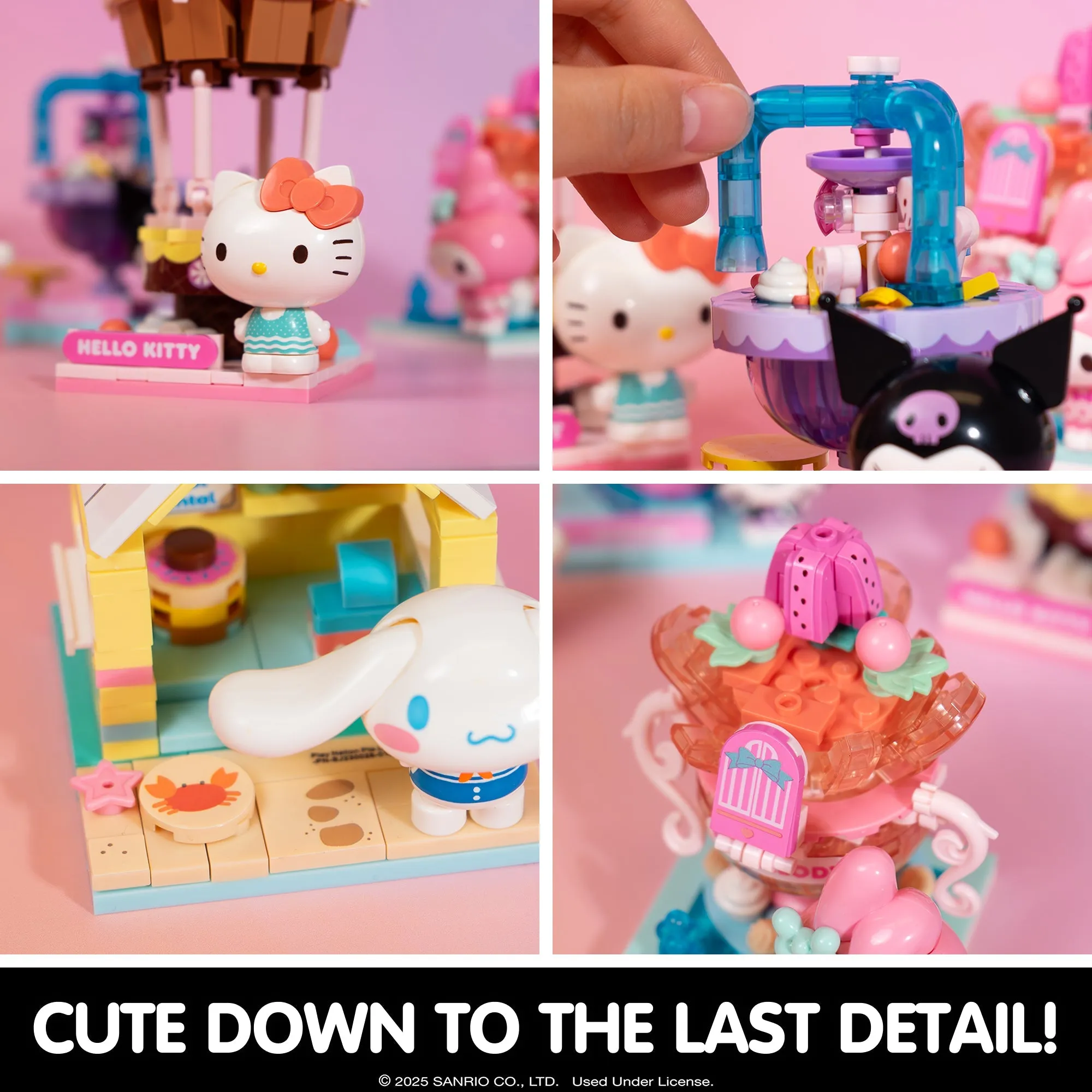 Kuromi Summer Wunderland Mini Building Blocks (Parfait Fountain) SANRIO