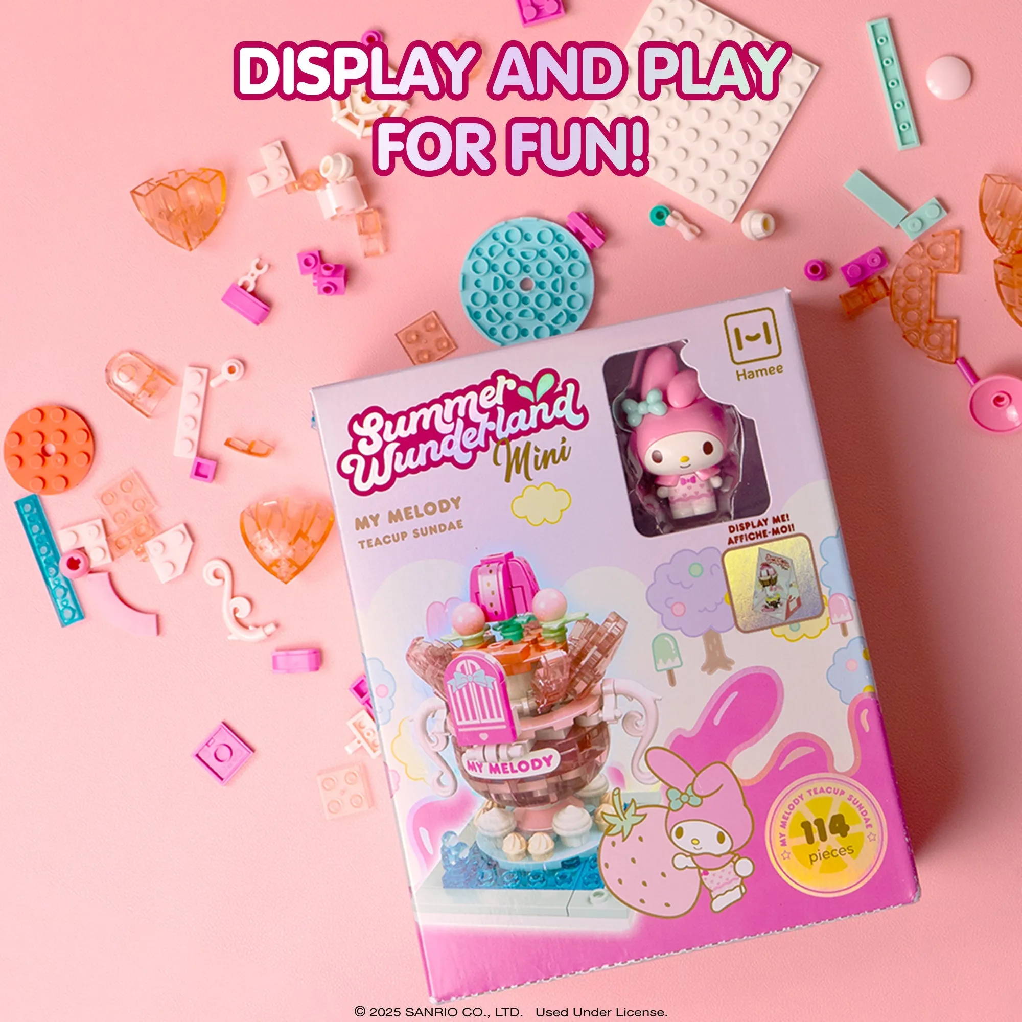 Kuromi Summer Wunderland Mini Building Blocks (Parfait Fountain) SANRIO